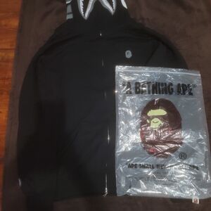 Bape One Point Relaxed Fit Zip-Up Hoodie Mens